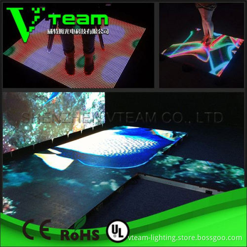 Best selling Led dancing floor dj lighting